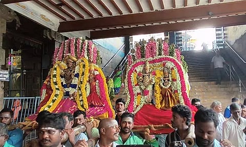 சுவாமிமலை சுவாமிநாத சுவாமி கோவிலில் கந்த சஷ்டி பெருவிழா துவக்கம்