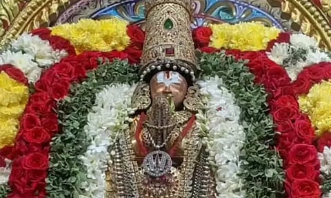 மாமல்லபுரம் ஸ்தல சயன பெருமாள் கோவிலில் பூதத்தாழ்வார் உற்சவம் துவங்கியது