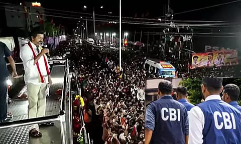 கரூர் சம்பவம்: சிபிஐ பதிவு செய்த எப்.ஐ.ஆர். நீதிமன்றத்தில் தாக்கல்