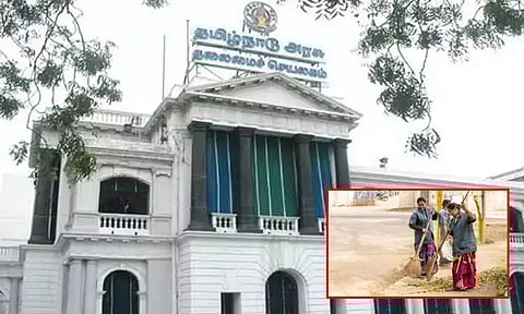 தூய்மை பணியாளர்களுக்கு தினசரி இலவச உணவு வழங்கும் திட்டத்திற்கு தமிழக அரசு அனுமதி