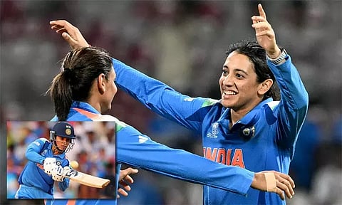 சர்வதேச கிரிக்கெட்டில் அதிக சதம்: மெக் லானிங்கை சமன் செய்தார் மந்தனா