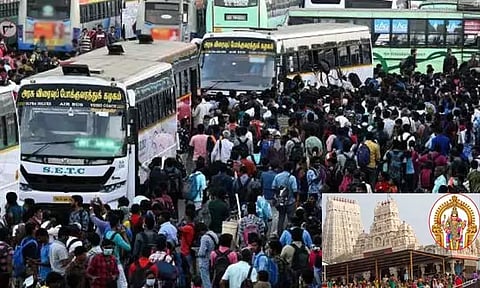 திருச்செந்தூர் சூரசம்ஹாரம்: சிறப்பு பஸ்கள் இயக்கம்