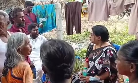 கடலூரில் மின்னல் தாக்கி 4 பெண்கள் உயிரிழந்த சம்பவம் - நடிகை அம்பிகா நேரில் ஆறுதல்