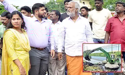 வடகிழக்குப் பருவமழை: முன்னெச்சரிக்கை நடவடிக்கைகள் குறித்து அமைச்சர் சேகர்பாபு, மேயர் நேரில் ஆய்வு