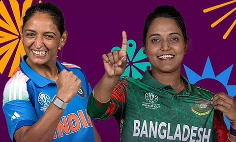 மகளிர் உலகக்கோப்பை: இந்தியா - வங்காளதேசம் இன்று மோதல்