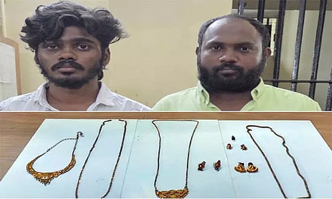 தூத்துக்குடியில் வீட்டின் பூட்டை உடைத்து நகைகள் திருட்டு: 2 பேர் கைது