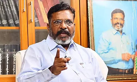 தனியார் பல்கலைக்கழக திருத்த சட்ட மசோதாவை திரும்பப் பெறுக: திருமாவளவன் வலியுறுத்தல்