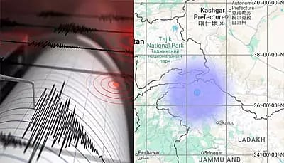 லடாக்கில் நிலநடுக்கம் : ரிக்டர் அளவில் 3.6 ஆக பதிவு