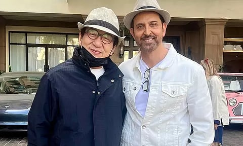 Pic Talk: Hrithik Roshan’s Fanboy Moment with Jackie Chan in California