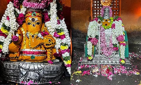 சிறப்பு அலங்காரத்தில் காட்சியளித்த சித்தி விநாயகர், கொளஞ்சியப்பர்