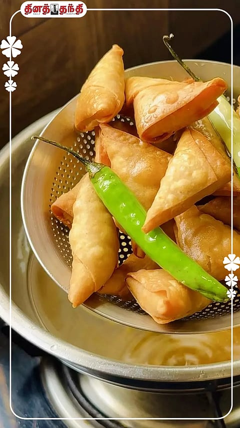 மழைக்காலம்..மாலை நேர ஸ்நாக்ஸ் மினி சமோசா.!!