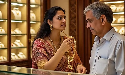 நகை பிரியர்களுக்கு இன்ப அதிர்ச்சி: ஏறிய வேகத்துடன் இறங்கும் தங்கம் விலை