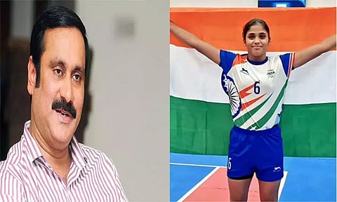 கபடி வீராங்கனை கார்த்திகா விளையாட்டு உலகில் புதிய உயரங்களை தொட வாழ்த்துகள்: அன்புமணி ராமதாஸ்