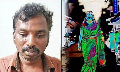 வேறு ஒருவருடன் செல்போனில் பேசியதால் கள்ளக்காதலியை கொடூரமாக கொன்ற லாரி கிளீனர்