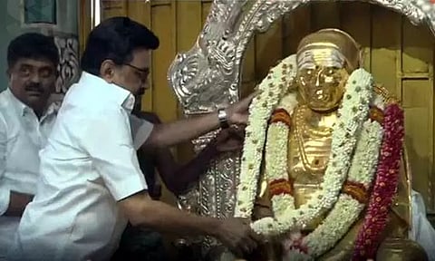 118-வது ஜெயந்தி விழா: முத்துராமலிங்கத் தேவர் நினைவிடத்தில் மு.க.ஸ்டாலின் மரியாதை