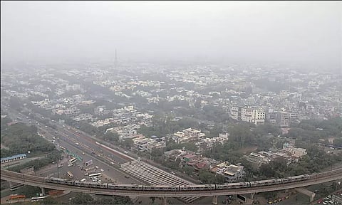 டெல்லியில் காற்று மாசு அதிகரிப்பு: மக்கள் அவதி