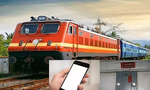 ஓடும் ரெயிலில் இருந்து செல்போன் விழுந்ததற்காக அவசர சங்கிலியை இழுத்தால் ரூ.5 ஆயிரம் அபராதம்