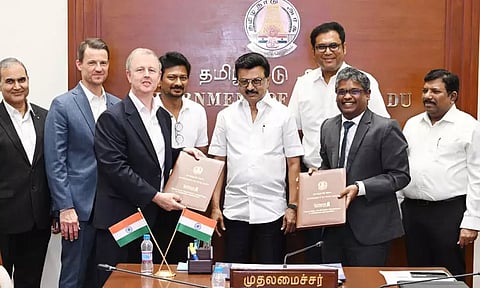 ரூ.3,250 கோடி முதலீட்டில் வாகன என்ஜின் உற்பத்தி: முதல்-அமைச்சர் முன்னிலையில் புரிந்துணர்வு ஒப்பந்தம்