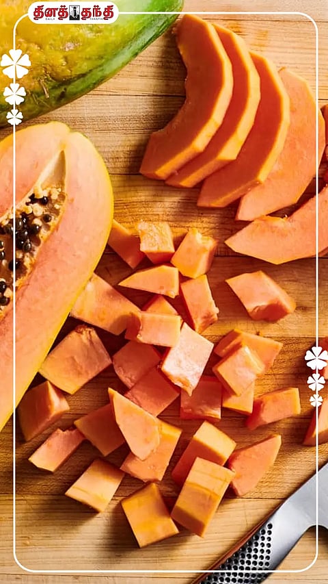 குளிர் காலத்தில் பப்பாளி பழம் சாப்பிடுவதால் இத்தனை நன்மைகளா..!