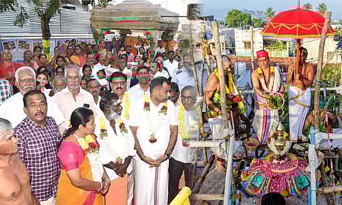 பழனி: ஆயக்குடி சோளீஸ்வரர் கோவில் கும்பாபிஷேகம்