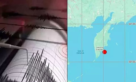 ரஷியாவில் அடுத்தடுத்து இரண்டு முறை சக்திவாய்ந்த நிலநடுக்கம்