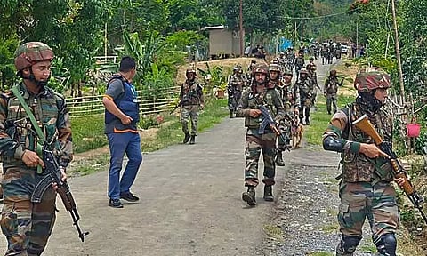 மணிப்பூர் என்கவுன்டர்: 4 பயங்கரவாதிகள் சுட்டுக்கொலை