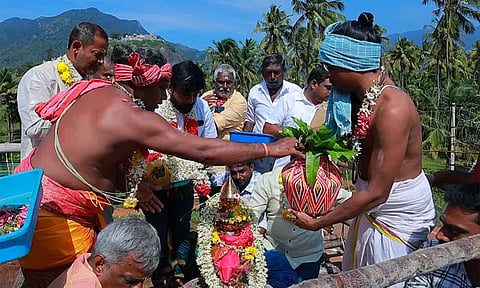 செங்கோட்டை அருகே விலாசம் கணபதி கோவில் கும்பாபிஷேகம்