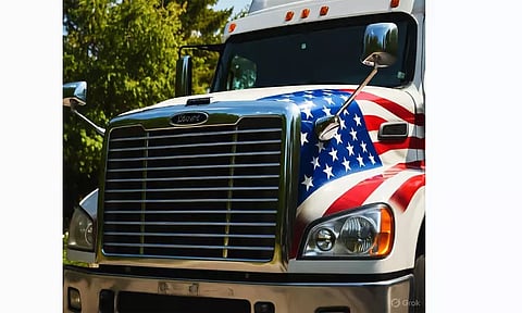 அமெரிக்காவில் ஆங்கில தேர்வில் தோல்வி; 7 ஆயிரம் லாரி டிரைவர்கள் பணிநீக்கம்