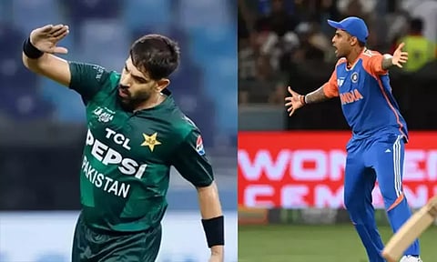 ஹாரிஸ் ரவுப் 2 போட்டிகளில் விளையாட தடை: சூர்யகுமார் யாதவுக்கு அபராதம்