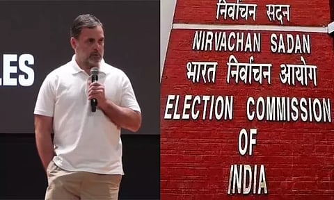 அரியானாவில் வாக்கு திருட்டு; ராகுல் காந்தியின் குற்றச்சாட்டு ஆதாரமற்றது - தேர்தல் ஆணையம்