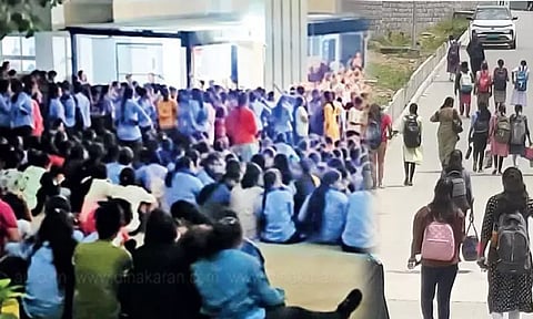 ஓசூர் அருகே பெண்கள் விடுதியின் குளியல் அறையில் ரகசிய கேமரா - பீகார் பெண் கைது