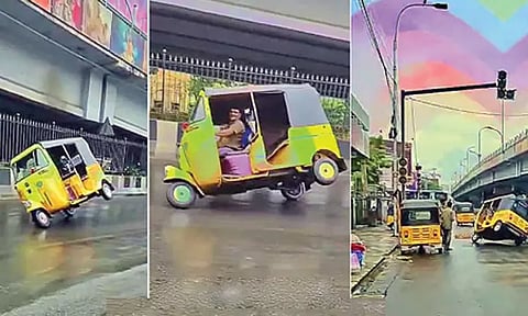 மதுரவாயல் புறவழிச்சாலையில் ஆபத்தான முறையில் ரீல்ஸ் வீடியோ எடுத்த ஆட்டோ டிரைவர்கள்: போலீசார் விசாரணை