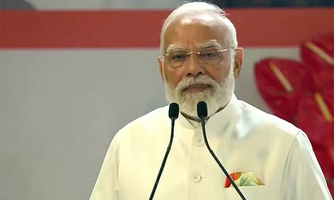 ‘வந்தே மாதரம்’ பாடலின் சில முக்கியமான வரிகள் 1937-ல் நீக்கப்பட்டன - பிரதமர் மோடி