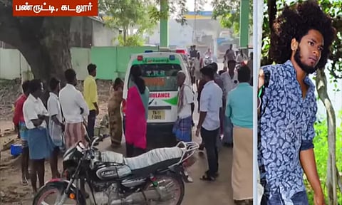 கடலூரில் பைக் மீது அரசு பேருந்து மோதி விபத்து - சின்னத்திரை நடிகர் உயிரிழப்பு