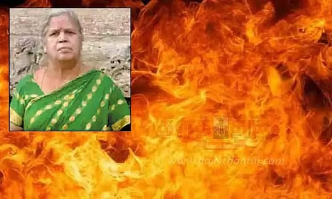 எனக்கு தொந்தரவாக இருந்தார்.... மாமியாரை தீவைத்து எரித்துக்கொன்ற மருமகள் - பரபரப்பு வாக்குமூலம்