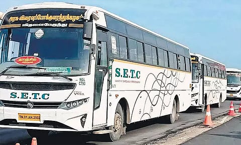 வெளிமாநிலங்களுக்கு தமிழக அரசு பஸ்கள் வழக்கம்போல் இயக்கம்