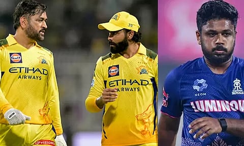 ஐ.பி.எல்.: சாம்சனுக்காக ஜடேஜாவை தோனி... - இந்திய முன்னாள் வீரர்