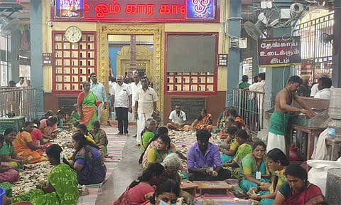 குலசை முத்தாரம்மன் கோவிலில் பக்தர்கள் செலுத்திய காணிக்கை ரூ.60 லட்சம்