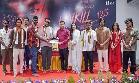 அனுராக் காஷ்யப்பின் “அன்கில்_ 123” படப்பிடிப்பு பூஜை வீடியோ