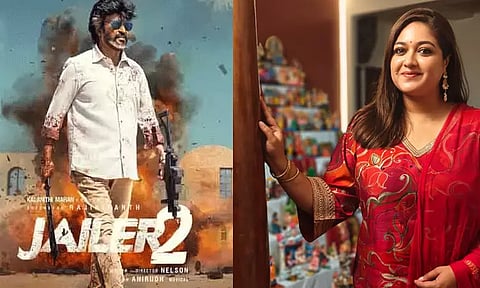 "ஜெயிலர் 2" படத்தின் மூலம் 13 வருடங்கள் கழித்து மீண்டும் கோலிவுட்டுக்கு திரும்பும் நடிகை