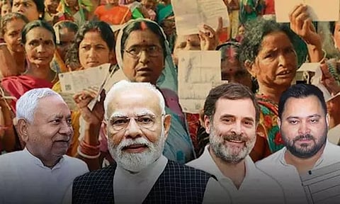 ஆட்சியை பிடிப்பது யார்..? - பீகாரில் நாளை வாக்கு எண்ணிக்கை