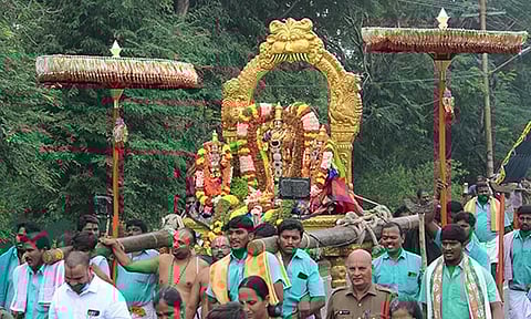 சீனிவாசமங்காபுரத்தில் கார்த்திகை வனபோஜன உற்சவம்: 16-ந்தேதி நடக்கிறது