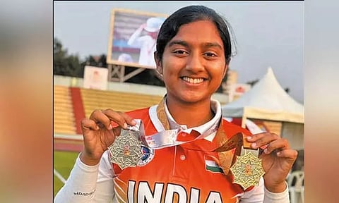 ஆசிய வில்வித்தை போட்டியில் இந்தியா 3 தங்கப்பதக்கம் வென்று அசத்தல்