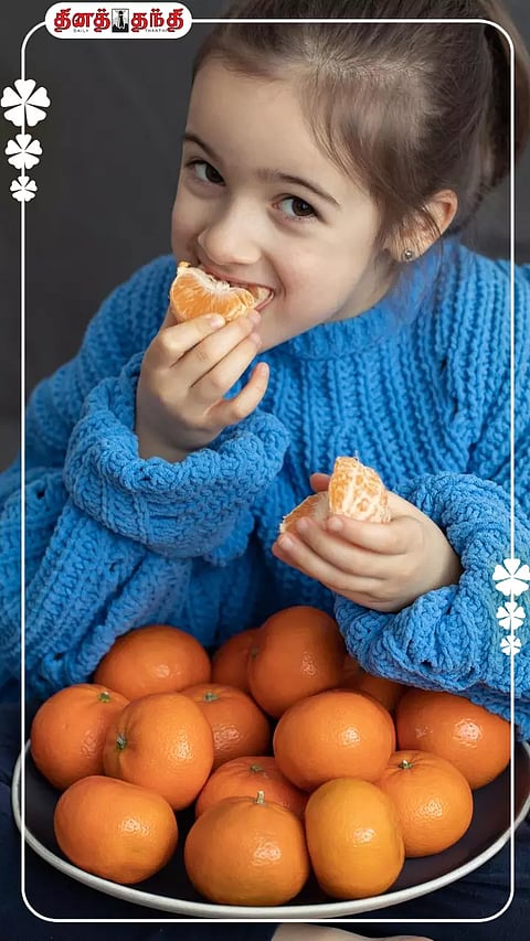 குழந்தைகளுக்கு ஆரஞ்சு பழம் கொடுப்பது நல்லதா? கெட்டதா?