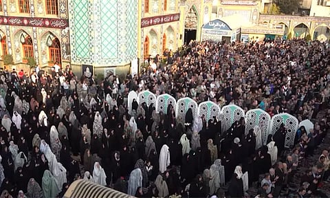 ஈரானில் கடும் தண்ணீர் பஞ்சம் - மழை வேண்டி தலைநகரில் சிறப்பு தொழுகை