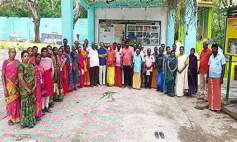 தென்காசி: தோரணமலையில் திருச்செந்தூர் பாரத உழவார பணிக்குழு செய்த உழவாரப்பணி