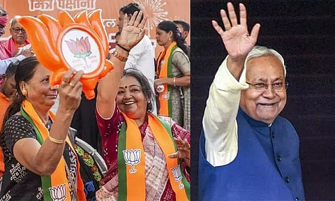 பீகார் முதல்-மந்திரியாக நிதிஷ்குமார் 2 நாட்களில் பதவியேற்பு: மந்திரி சபையில் பாஜகவுக்கு கூடுதல் இடம்