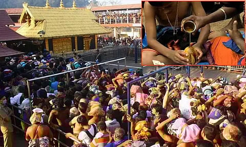 அய்யப்ப பக்தர்கள் இருமுடி கட்டும் முறை