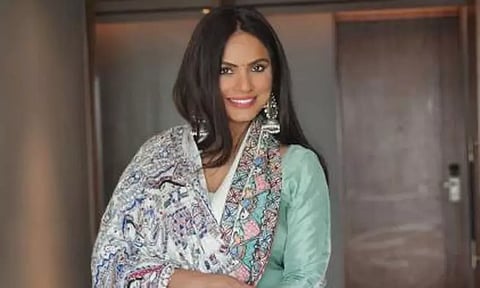 தேர்தல் விழிப்புணர்வு பொறுப்பில் இருந்து நடிகை நீது சந்திரா நீக்கம்