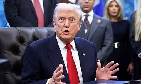 ரஷியாவுடன் வர்த்தகம் செய்யும் எந்த நாடும் கடுமையாக தண்டிக்கப்படும் - டிரம்ப் மிரட்டல்